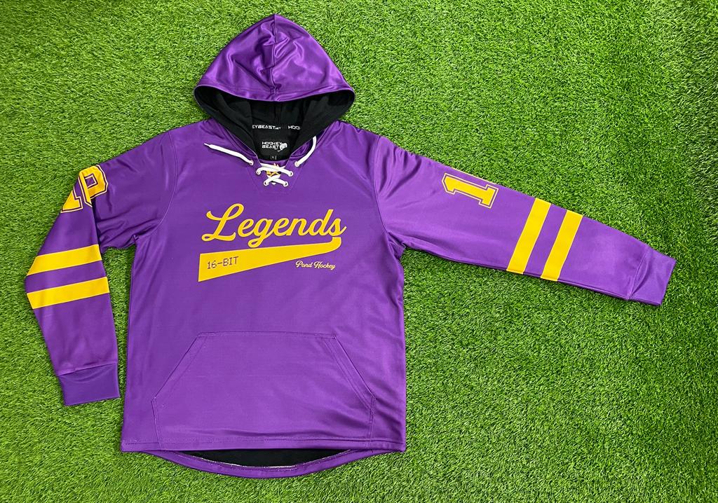 16-Bit Legends Hoodie - Purple
