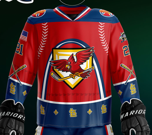 STL Cardinals / Red Jersey - Customizable Name/Number