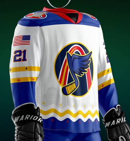 St. Louis 2023 - STL Blues / White Jersey