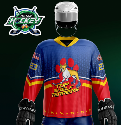 Top Shelf Terriers - Customizable Name/Number
