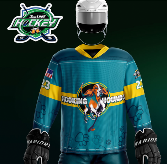 Hooking Hounds Jersey - Customizable Name/Number