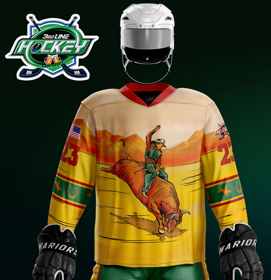 Bull Rider - Customizable Name/Number