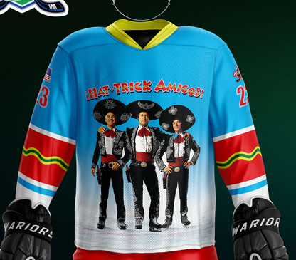 Hat-Trick Amigos Jersey - Customizable Name/Number