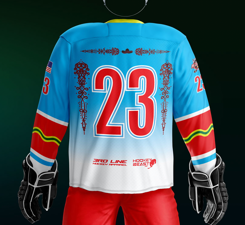 Hat-Trick Amigos Jersey - Customizable Name/Number