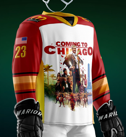 Coming to Chicago Jersey - Customizable Name/Number