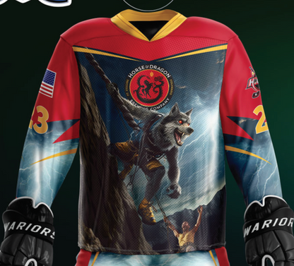 Horse & Dragon Jersey - Customizable Name/Number