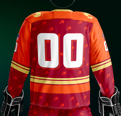 Cran Orange Jersey - Customizable Name/Number