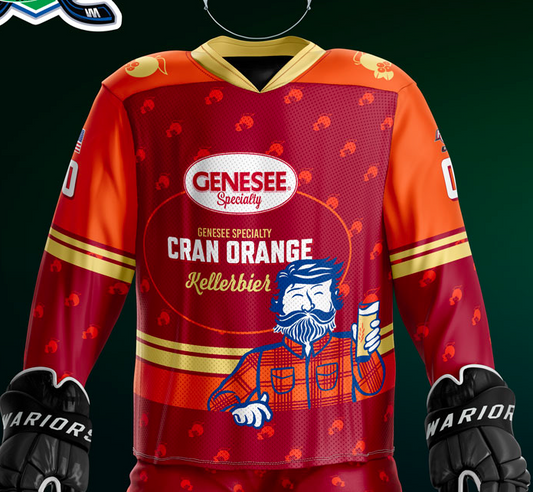 Cran Orange Jersey - Customizable Name/Number