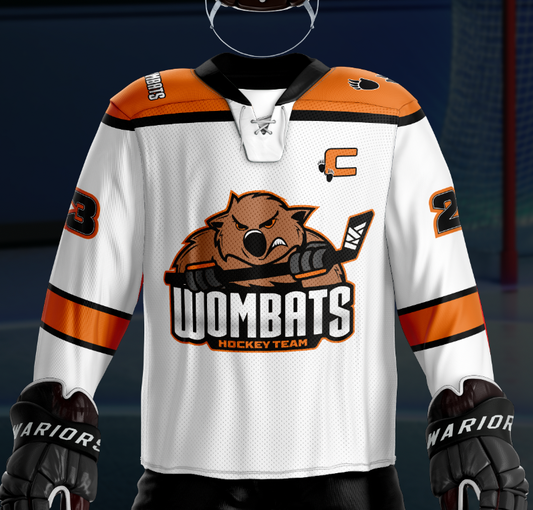 Wombats White Jersey