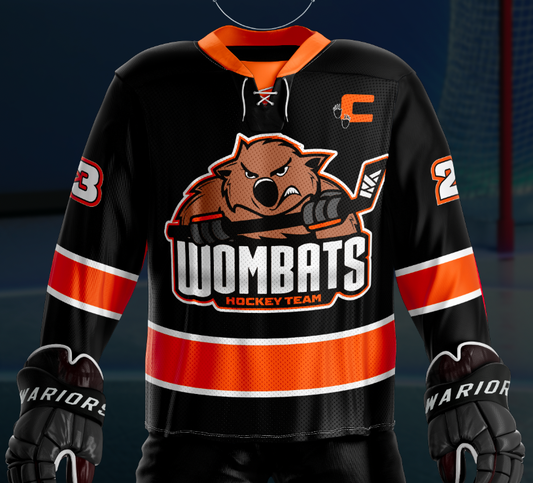 Wombats Black Jersey