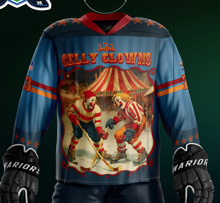 Celly Clowns LeaderJersey - Customizable Name/Number