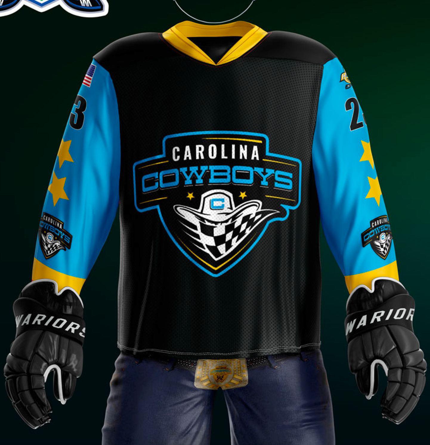 Carolina Cowboys Jersey or Hoodie - Customizable Name/Number
