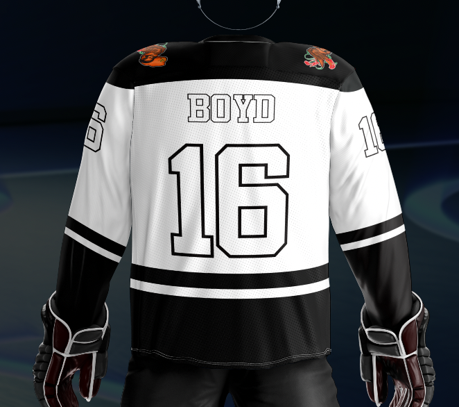 Shamrocks White Jersey - Customizable Name/Number