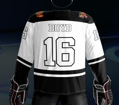 Shamrocks White Jersey - Customizable Name/Number