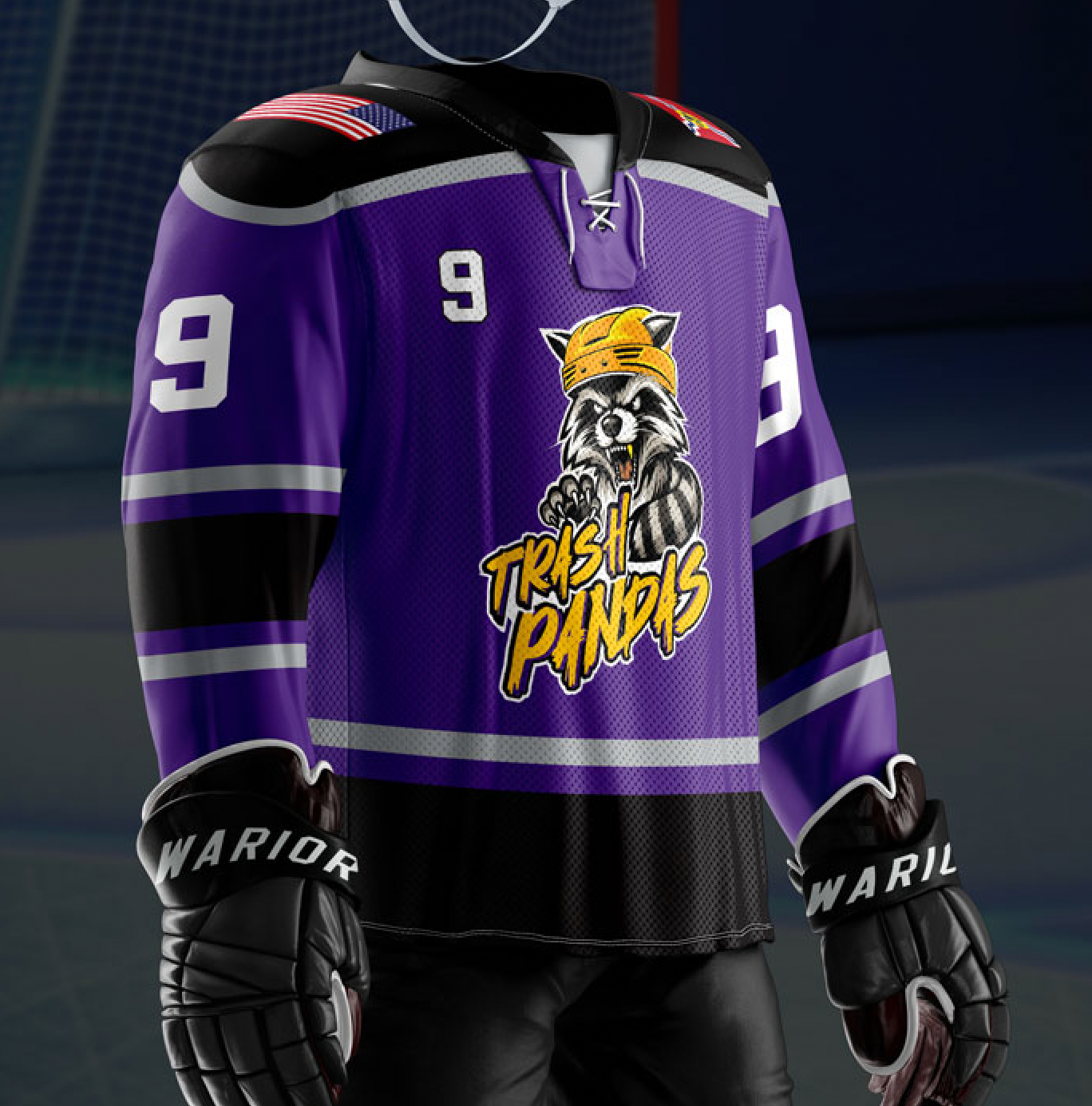 Trash Pandas Tackle Twill Jersey