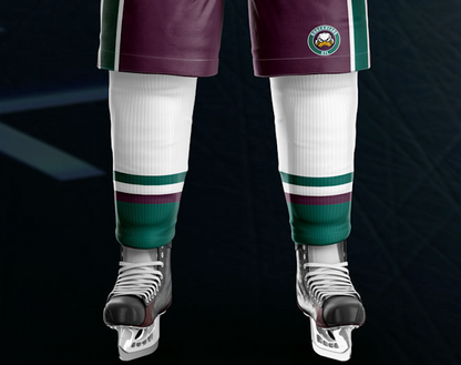 Quackheads White Socks