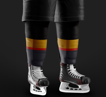 Vipers Black Socks