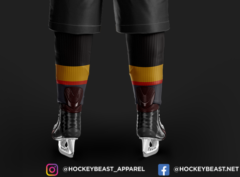 Vipers Black Socks