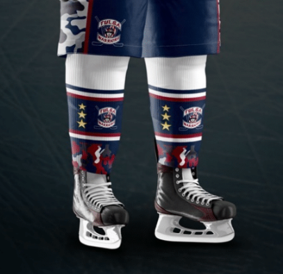 Tulsa Warriors Socks