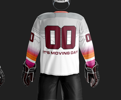 UHauls Sublimated White Jersey