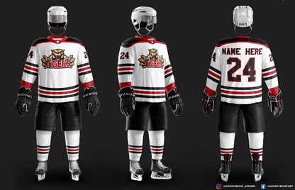 Tigers HNA Sublimated White Jersey