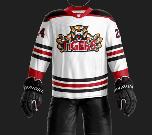 Tigers HNA Sublimated White Jersey