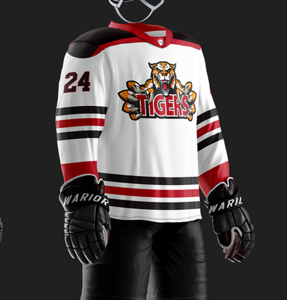 Tigers HNA Sublimated White Jersey