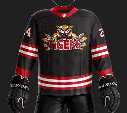 Tigers HNA Sublimated Black Jersey