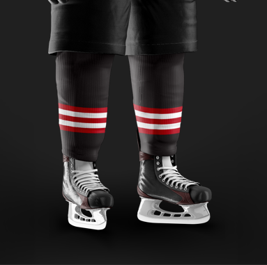 Tigers HNA Black Socks