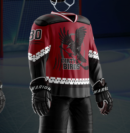 Dirty Birds Sublimated Red Jersey