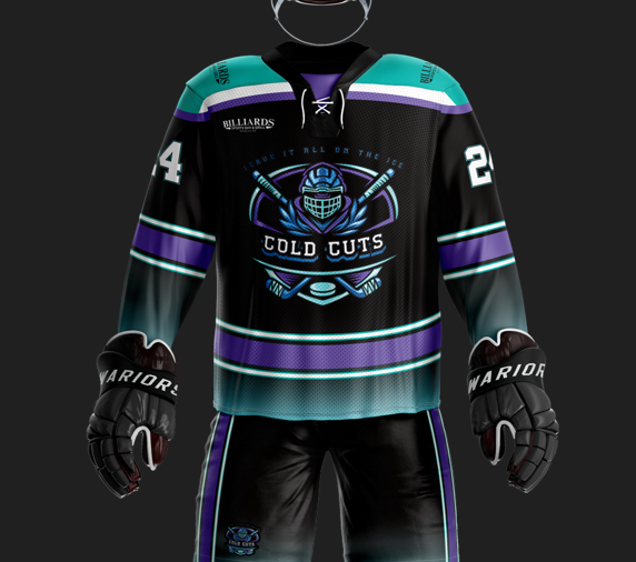Cold Cuts Sublimated Black Jersey