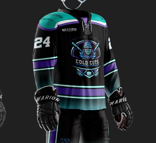 Cold Cuts Sublimated Black Jersey