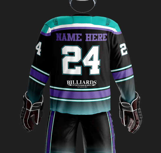 Cold Cuts Sublimated Black Jersey