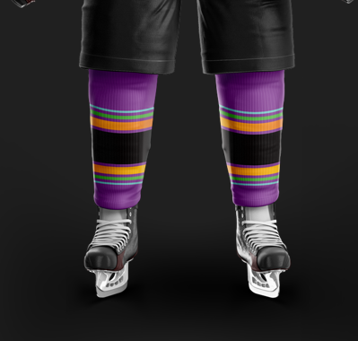 Zomponies Purple Socks