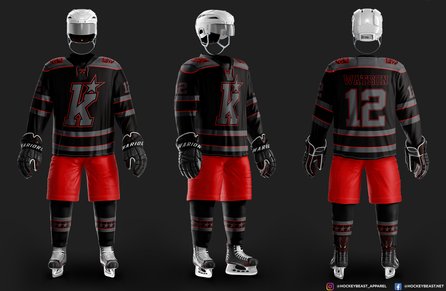Kirkwood Black Socks