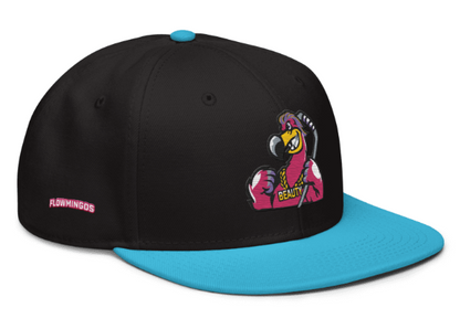 Flowmingoes Snapback Hat