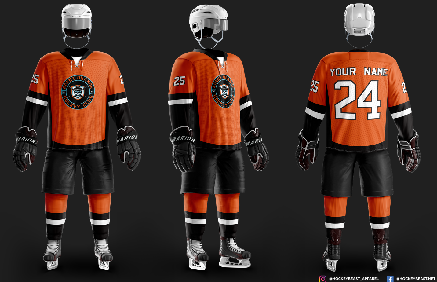 Agent Orange Sublimated Jersey