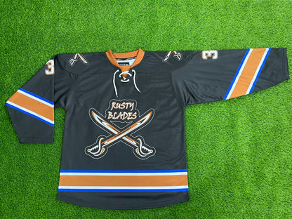 Rusty Blades Black Jersey