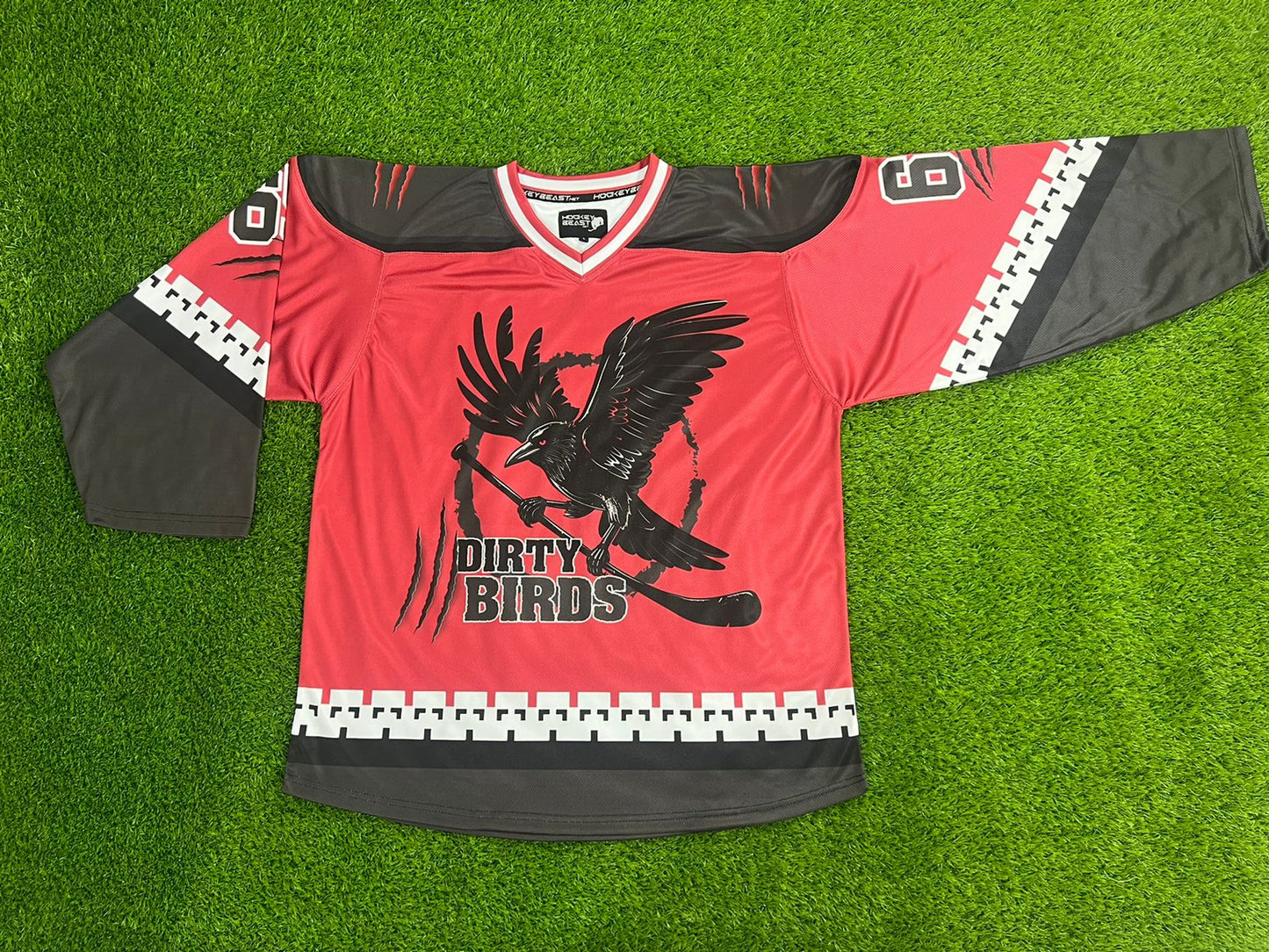 Dirty Birds Sublimated Red Jersey