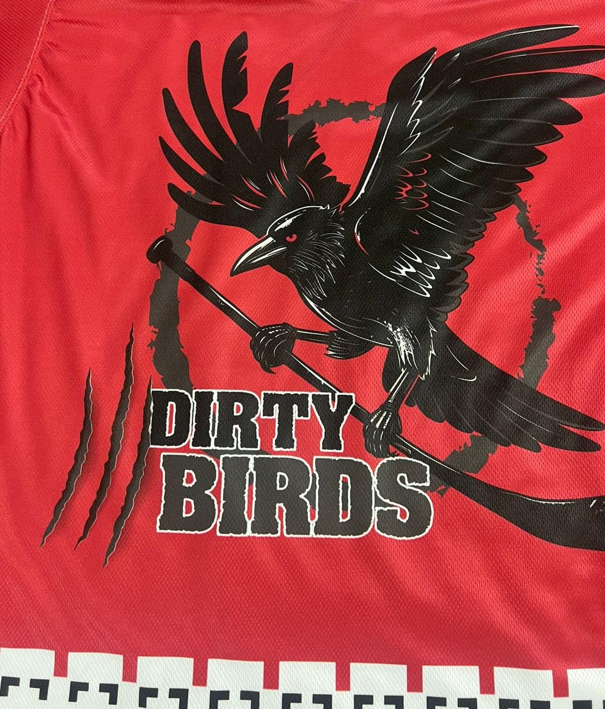 Dirty Birds Sublimated Red Jersey