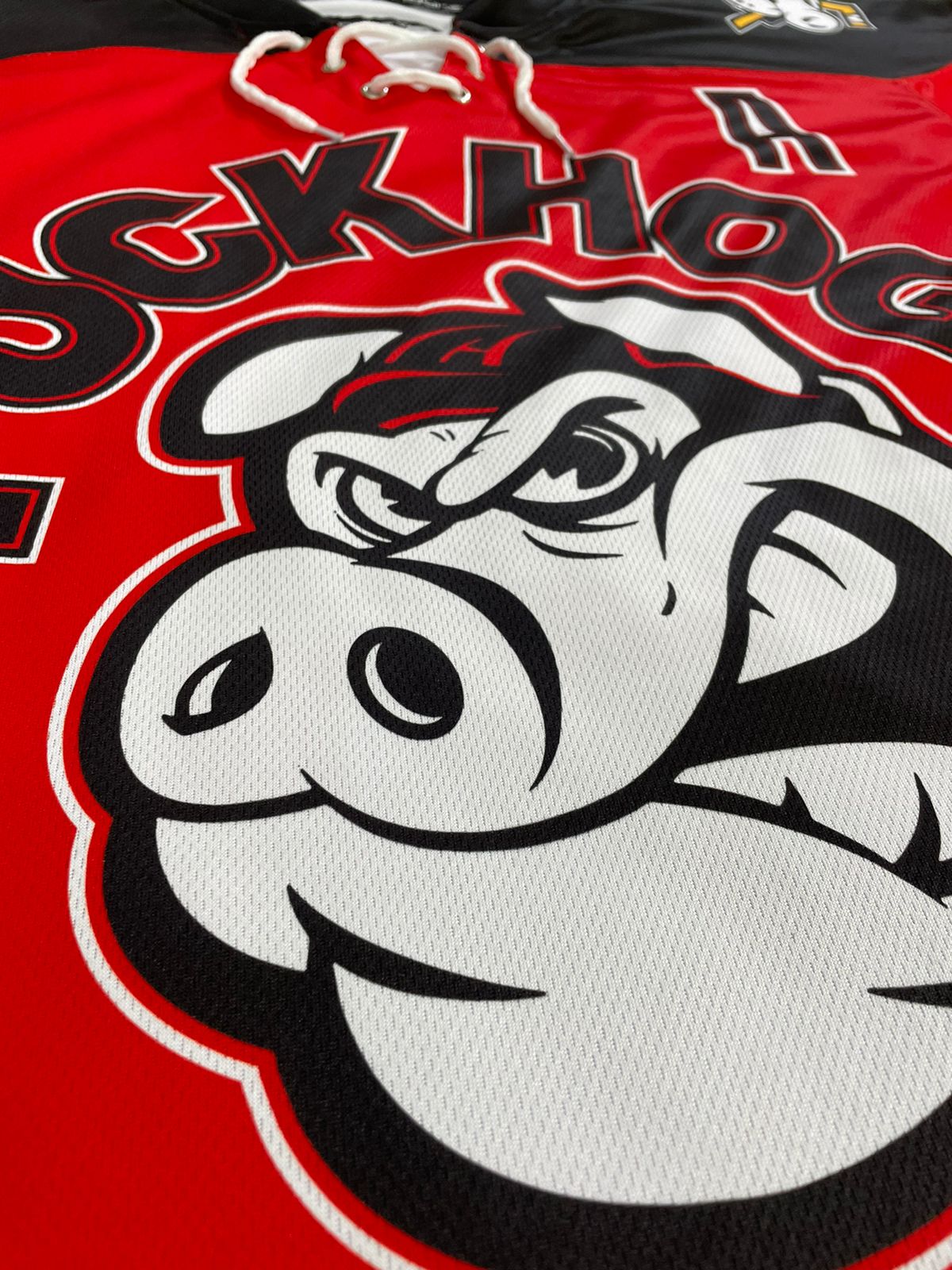 Puckhogs Sublimated Red Jersey