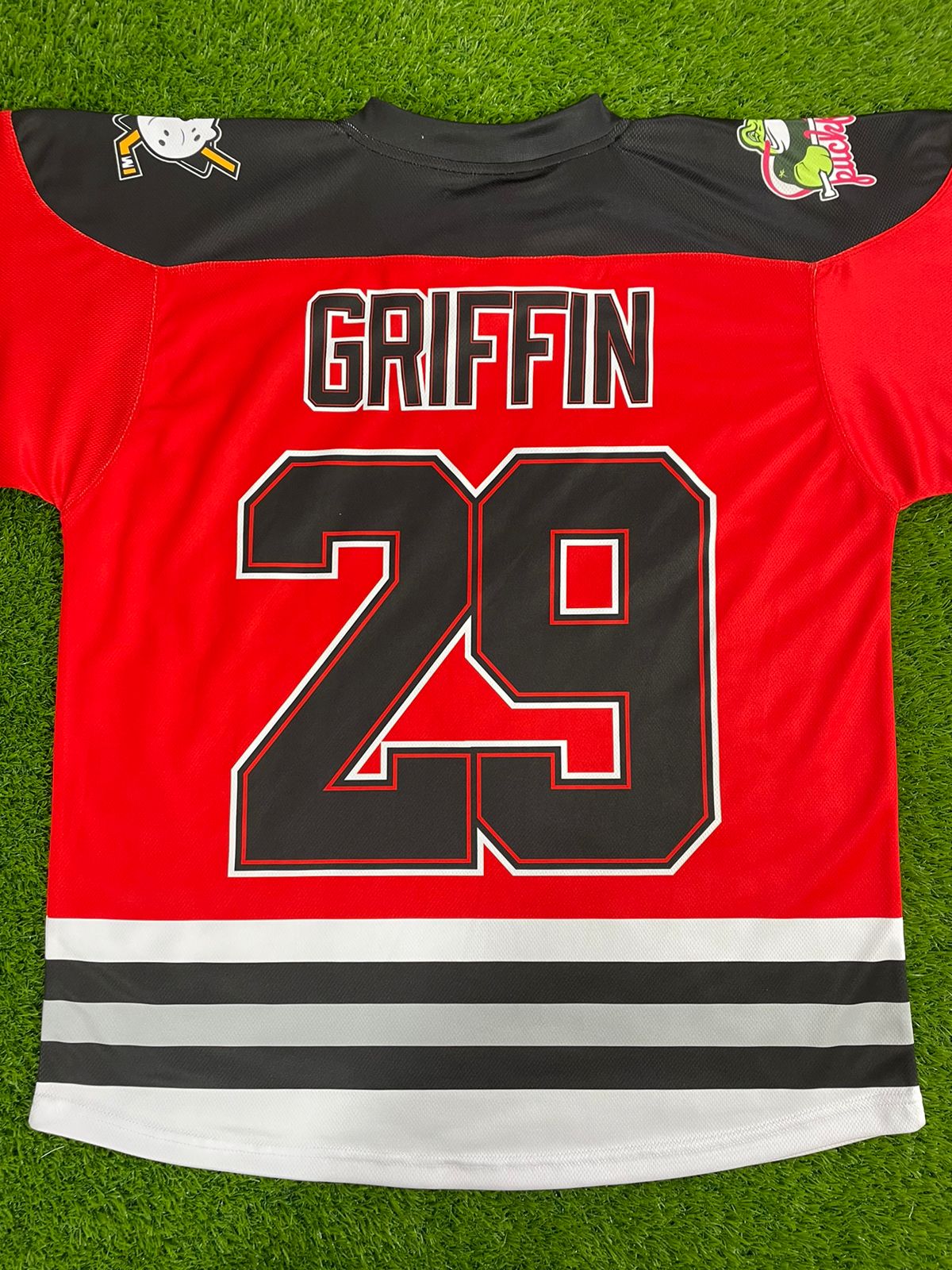Puckhogs Sublimated Red Jersey