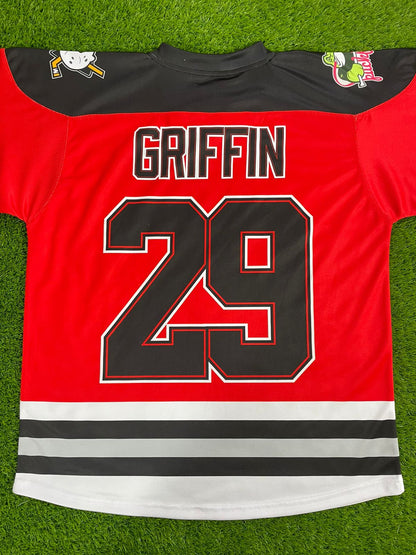 Puckhogs Sublimated Red Jersey