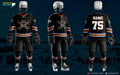 Rusty Blades Black Jersey