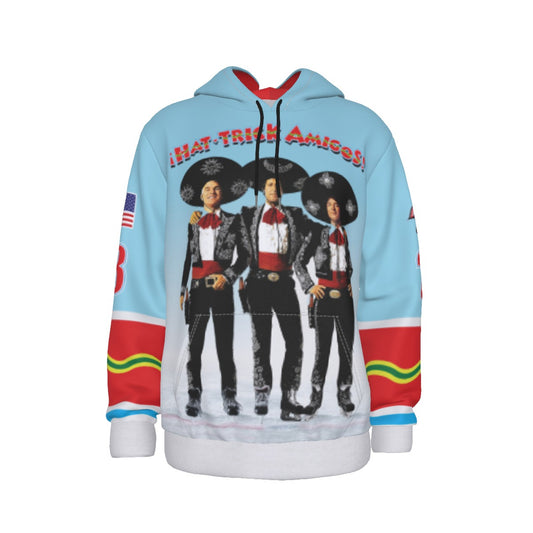 Hat-Trick Amigos Customizable Light-Weight Hoodie