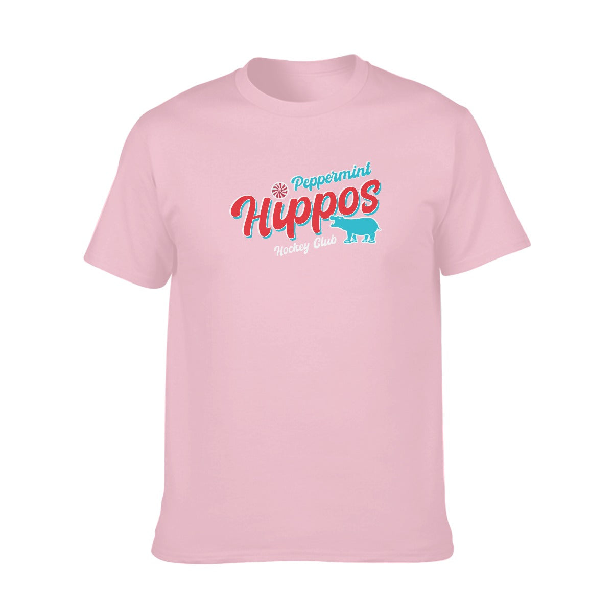 Peppermint Hippos T-shirt Unisex - multiple color options