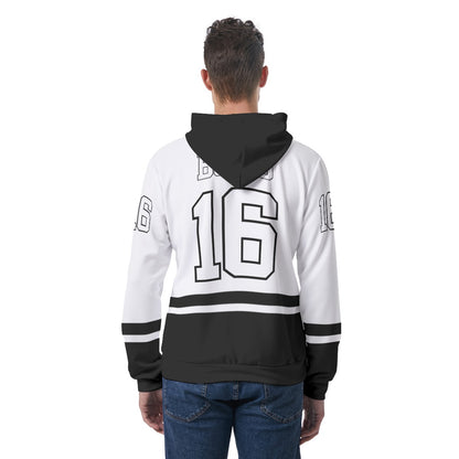 Shamrocks Sublimated Jersey Style Hoodie