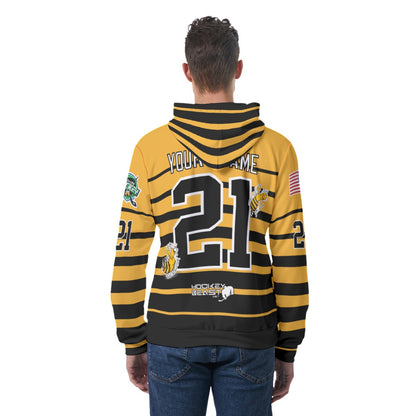 Boozed Bees Light Weight Hoodie Customizable