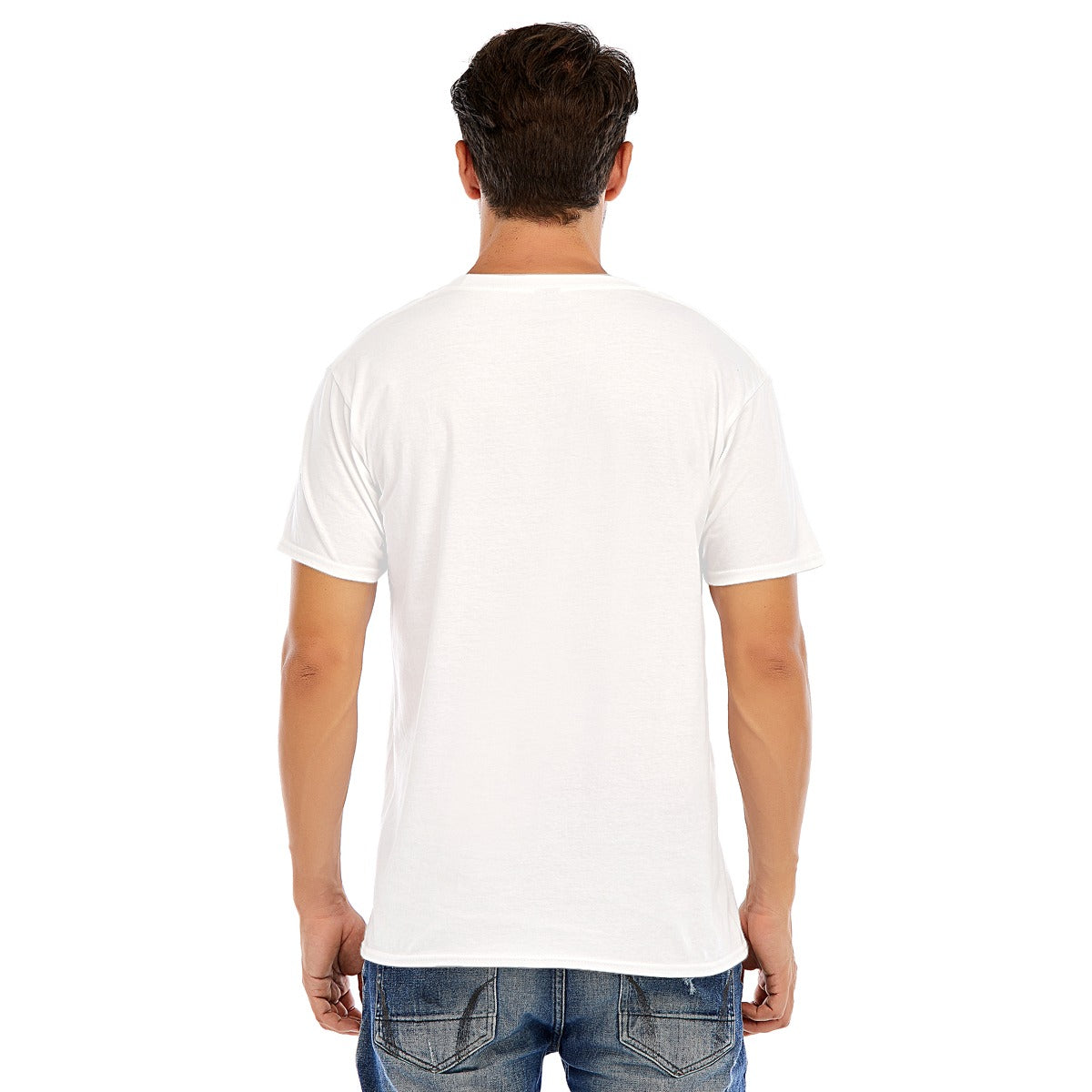 Trashed Wing Shamrocks Cotton T-shirt - Dark