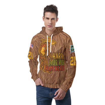 Harry Huevos Rancheros Light Weight Hoodie - Customizable